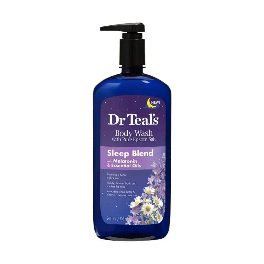 Dr Teal’s Lavender & Chamomile Body Wash 710ml – Nourishing & Relaxing Cleansing Wash
