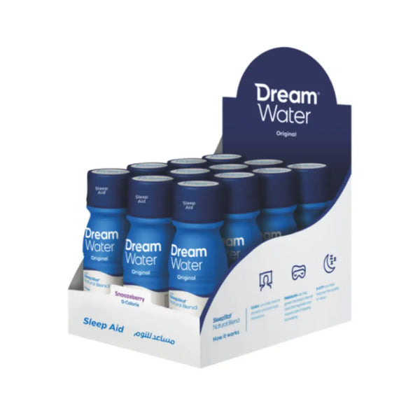 Dream Water Sleep Aid Shot Snoozeberry 74ml 12s