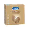 Durex Real Feel Condoms 3s – Natural Skin-Like Sensation & Premium Comfort