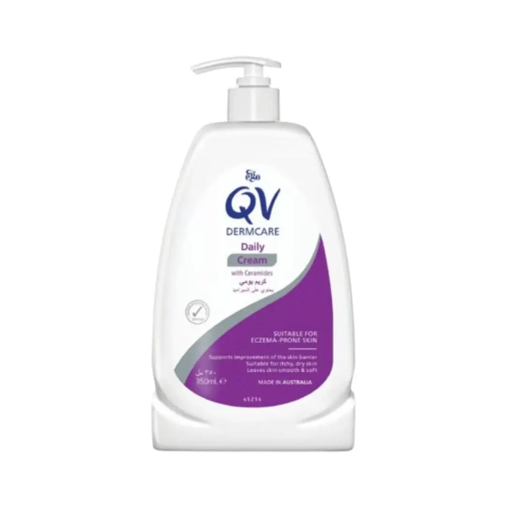 QV Dermcare Eczema Daily Cream with Ceramides – Moisturizing Cream for Dry & Sensitive Skin
