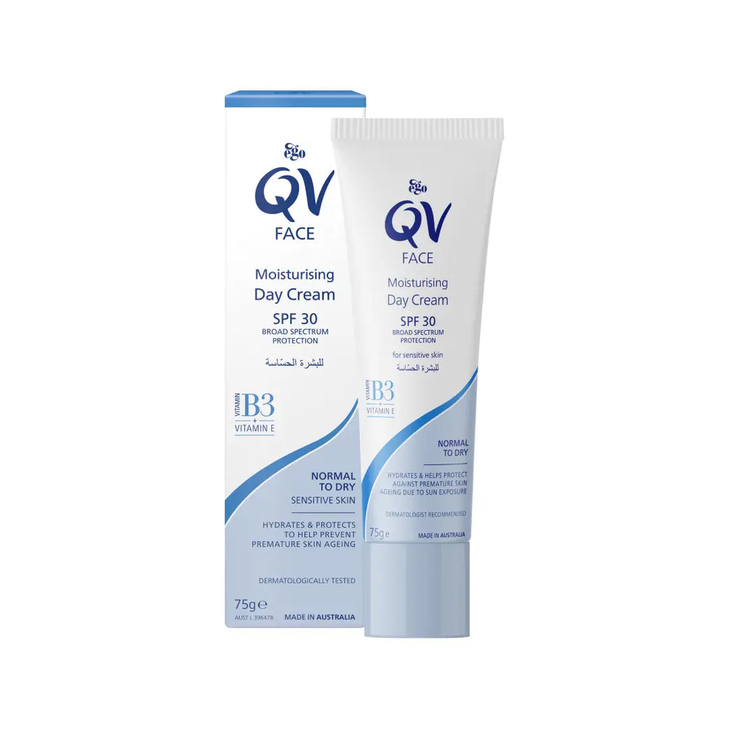 EGO QV Face Moisturizing Day Cream SPF30 With Vitamin B3 75g