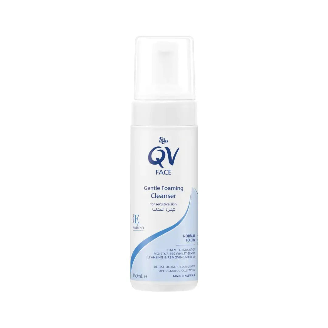 منظف رغوي للوجه QV Face خالٍ من الزيوت من إيجو 150 مل