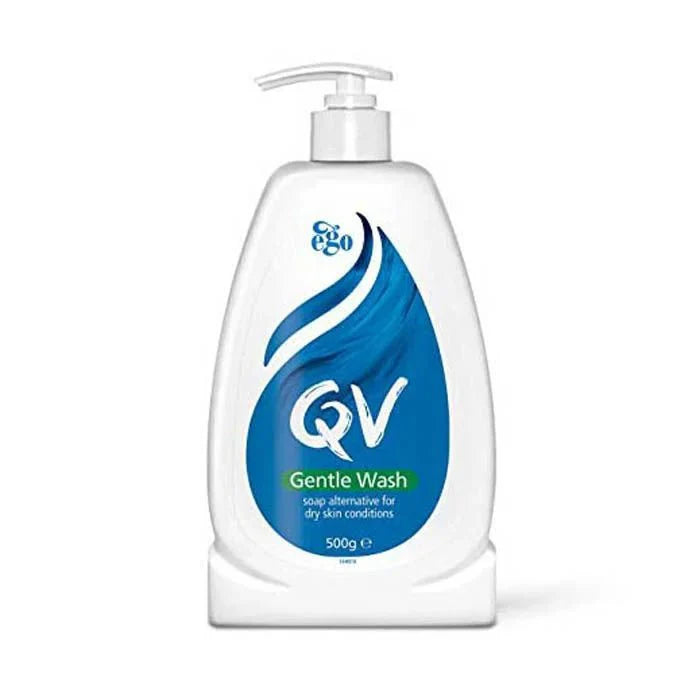 EGO QV Gentle Wash 500g – Soap-Free Daily Cleanser for Sensitive Skin