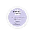 Elegant Touch Nail Polish Remover Pads 20s | Quick & Easy Acetone-Free Nail Polish Wipes