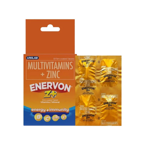 Enervon Multivitamins + Zinc Tablet 8s
