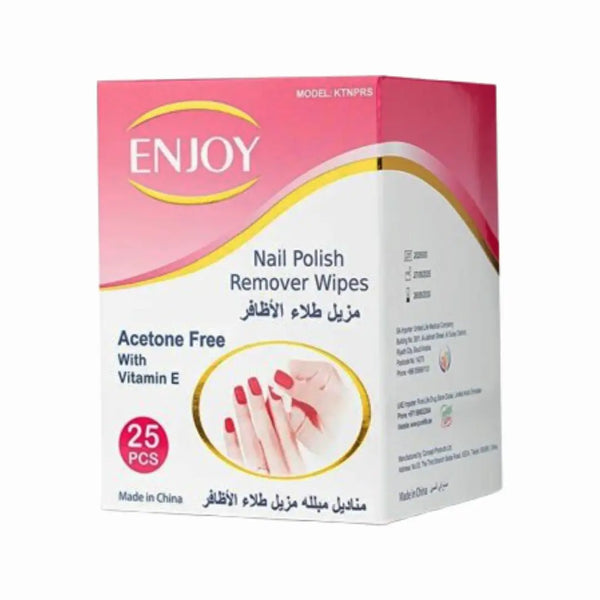 Enjoy Nail Polish Remover Wipes 25s