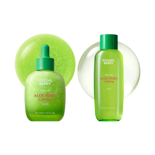 Eqqual Berry Aloe PDRN Calming Skin Care Gift Set