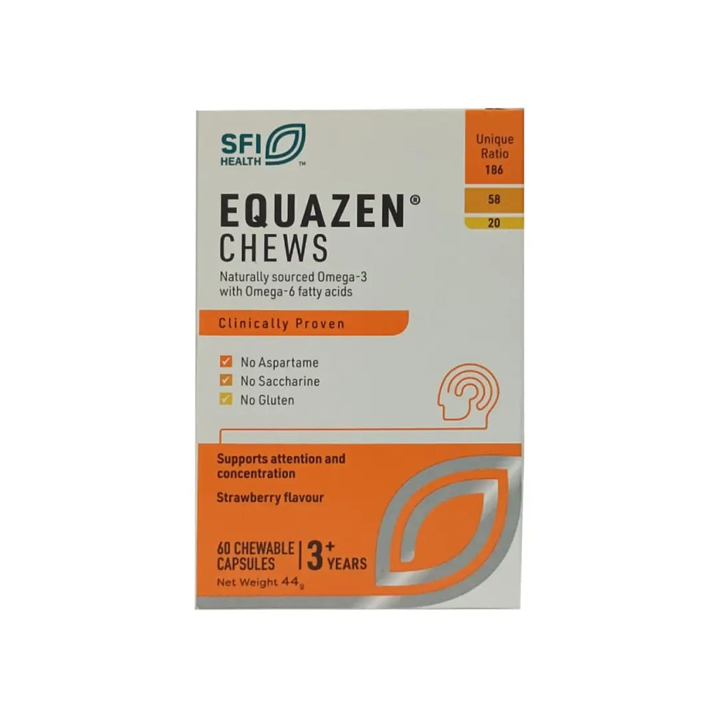 Equazen 3+ سنوات كبسولات للمضغ 60 كبسولة