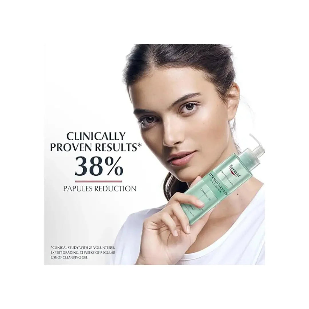 Eucerin Dermo Purifyer Oil Control جل منظف 200 مل