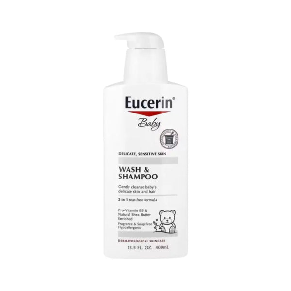 Eucerin Baby Wash & Shampoo 400ml