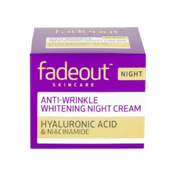 FadeOut Anti-Wrinkle Whitening Night Cream 50ml