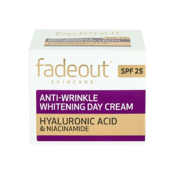 FadeOut Anti-Wrinkle Whitening Day Cream SPF25 50ml