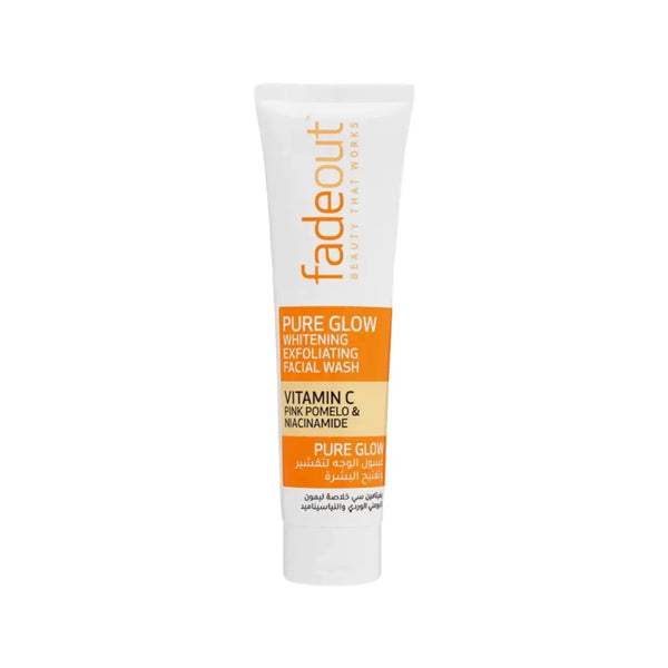 FadeOut Pure Glow Whitening Exfoliating Facial Wash 100ml