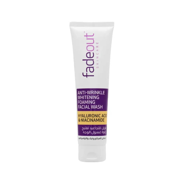 Fade Out Anti-Wrinkle Whitening Foaming Facial Wash 100ml