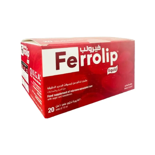 Ferrolip Iron Liquid Mango Flavour 10ml Vials 20