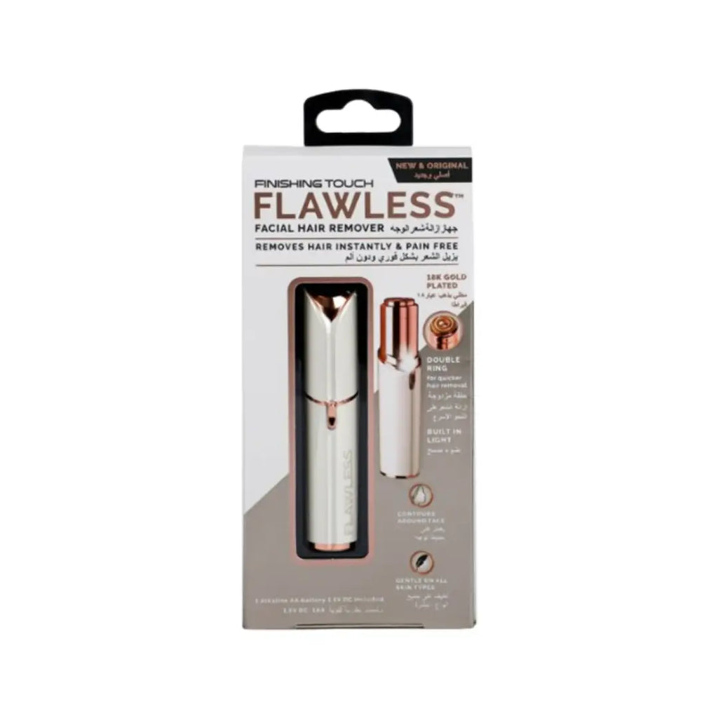 Finishing Touch Flawless Facial Hair Remover – Portable Electric Face Hair Trimmer