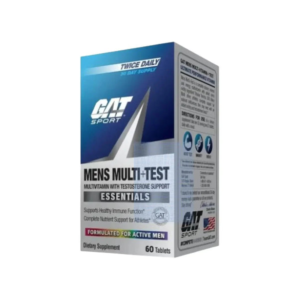 GAT Sport Men’s Multi + Test Tablets 60s