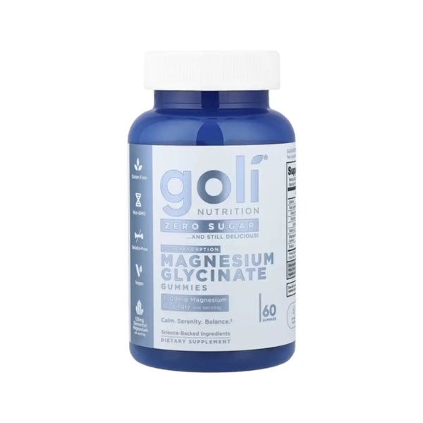 GOLI Nutrition Magnesium Glycinate Gummies 60s