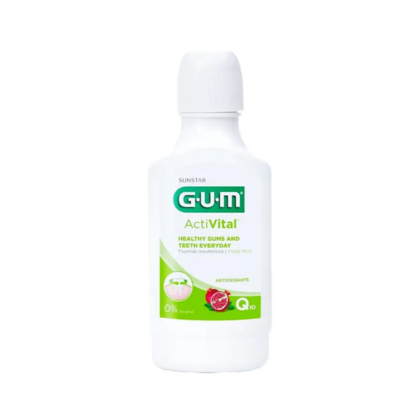 GUM ActiVital Mouthrinse Fresh Mint 300ml