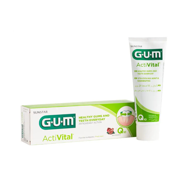 GUM ActiVital Toothpaste Fresh Mint 75ml