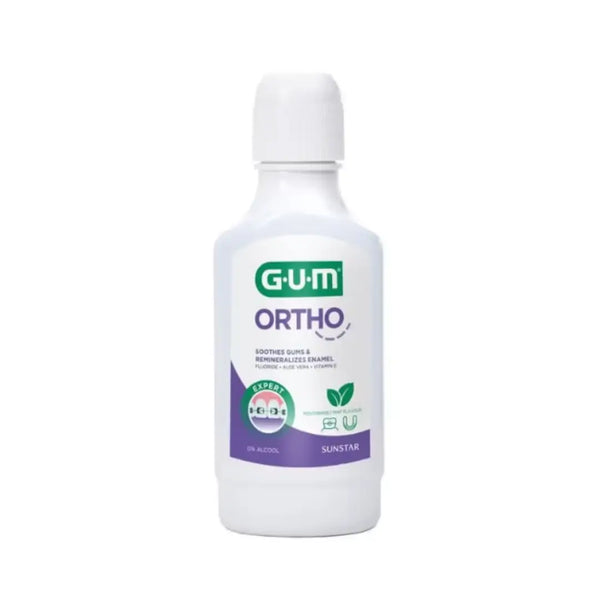 GUM Ortho Mouthrinse Mint Flavor 300ml