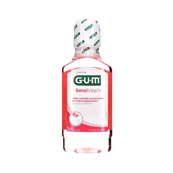 GUM SensiVital+ Fluoride Mouthrinse 300ml