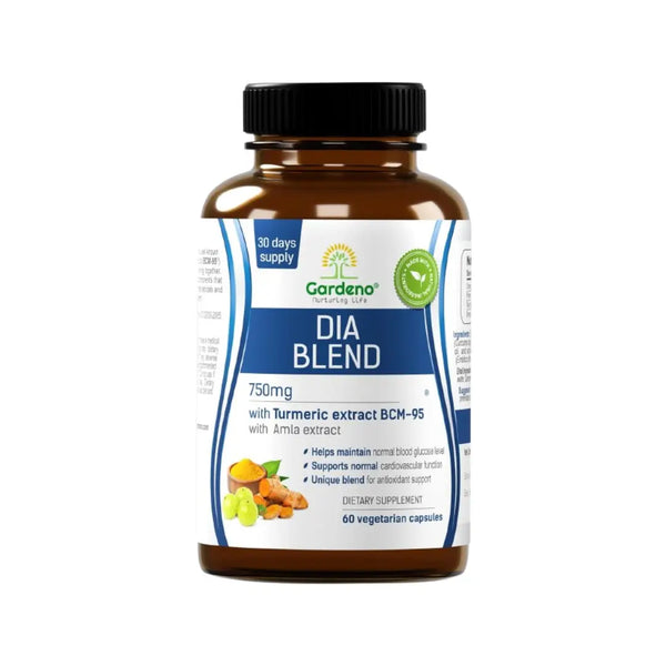 Gardeno DIA Blend 750mg Veg Capsules 60s