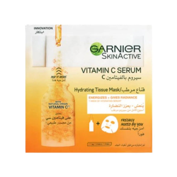 Garnier Skin Active Vitamin C Shot Hydrating Tissue Mask