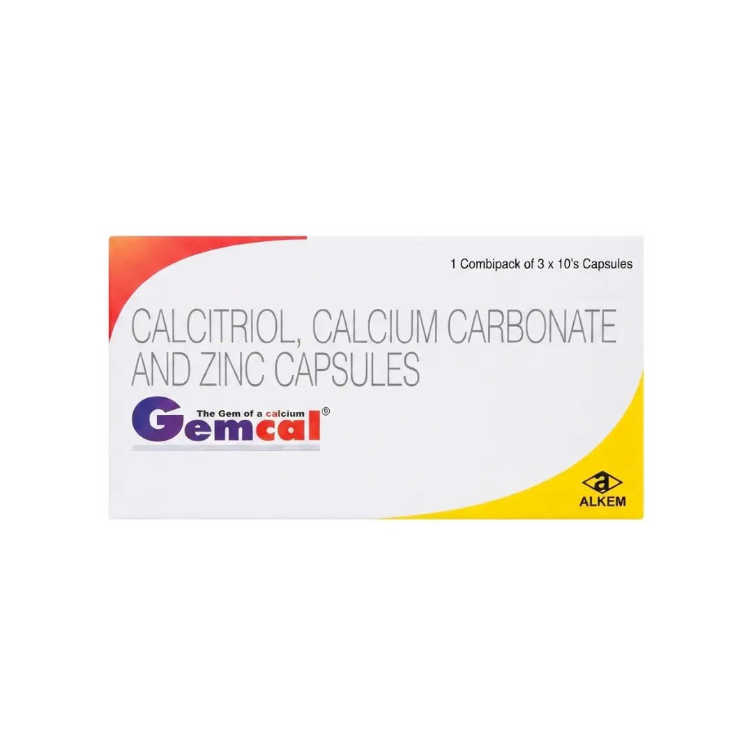 Gemcal Capsules 30s