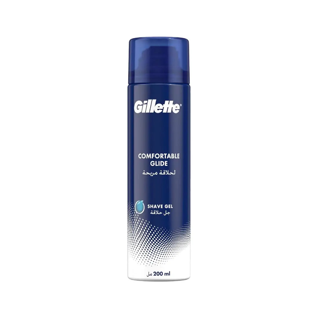 Gillette Comfort Glide Shave Gel 200ml | Hydrating Shaving Gel for Smooth & Comfortable Shave
