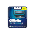 Gillette Proshield 5 Razor 4s 12518