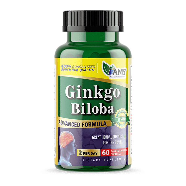 AMS GINKGO BILOBA SOFTGEL 60s