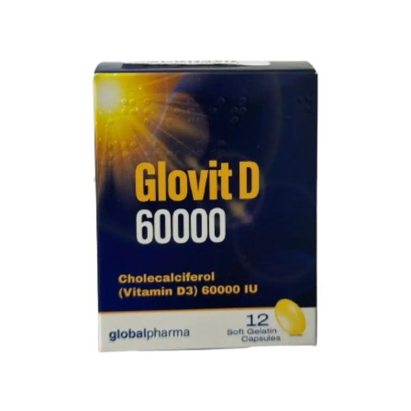 Glovit D 60,000IU Capsules 12s