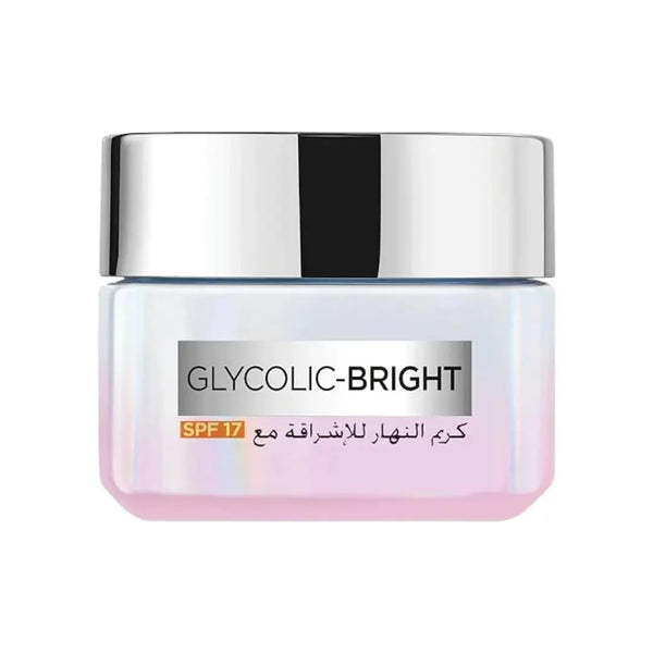 كريم لوريال جليكوليك برايت النهاري بعامل حماية SPF17 سعة 50 مل