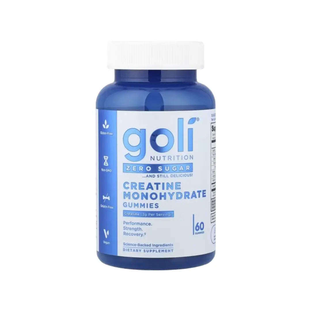 Goli Creatine Monohydrate Gummies 60s – Creatine Supplement for Muscle Performance & Strength Support