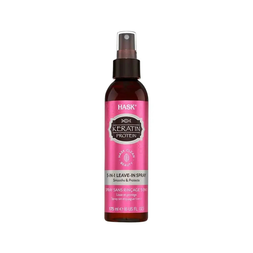 HASK Keratin Smooth 5 in 1 Leave In Hair Spray 175ml
