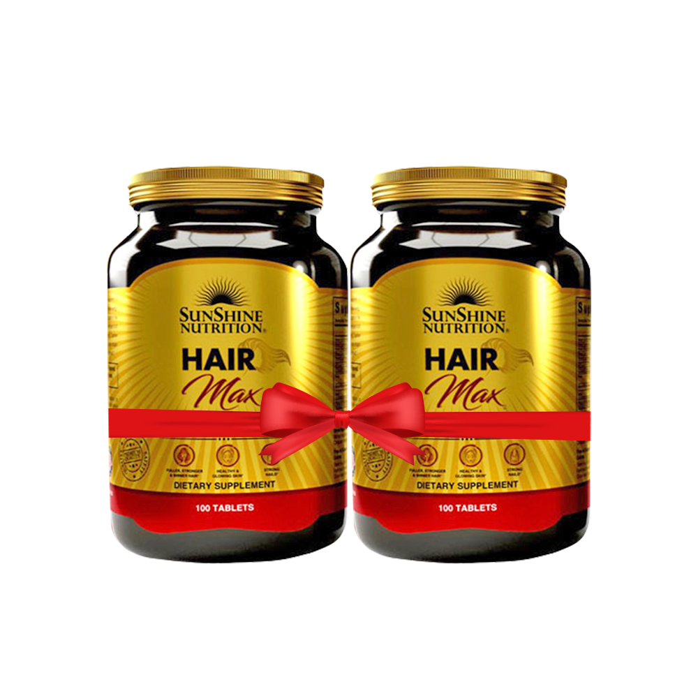 Super Combo Offer: SUNSHINE NUTRITION Hair Max Tab 100s 2 Packs