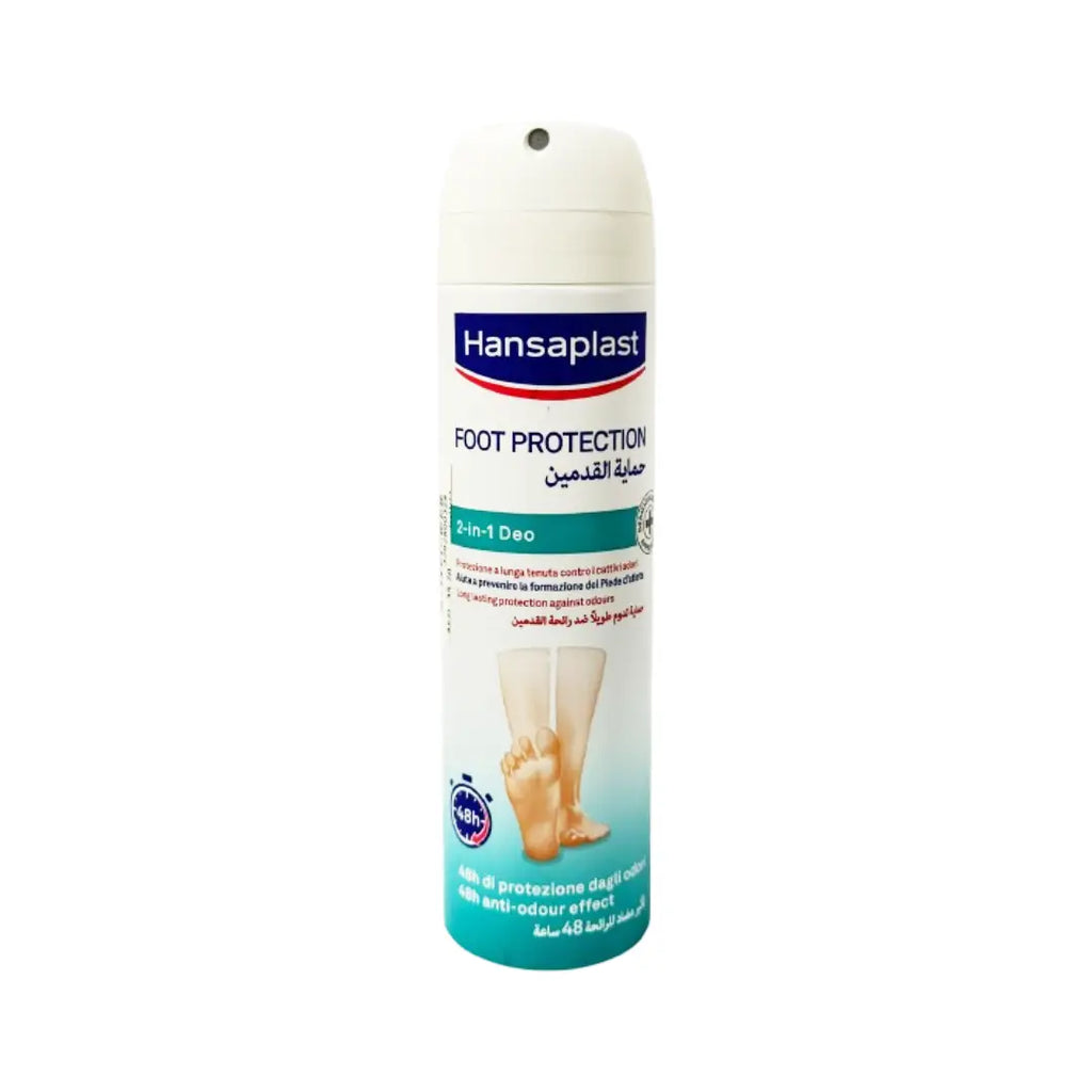 Hansaplast Foot Protection 2in1 Spray 150ml | Foot Care Spray for Freshness & Daily Protection
