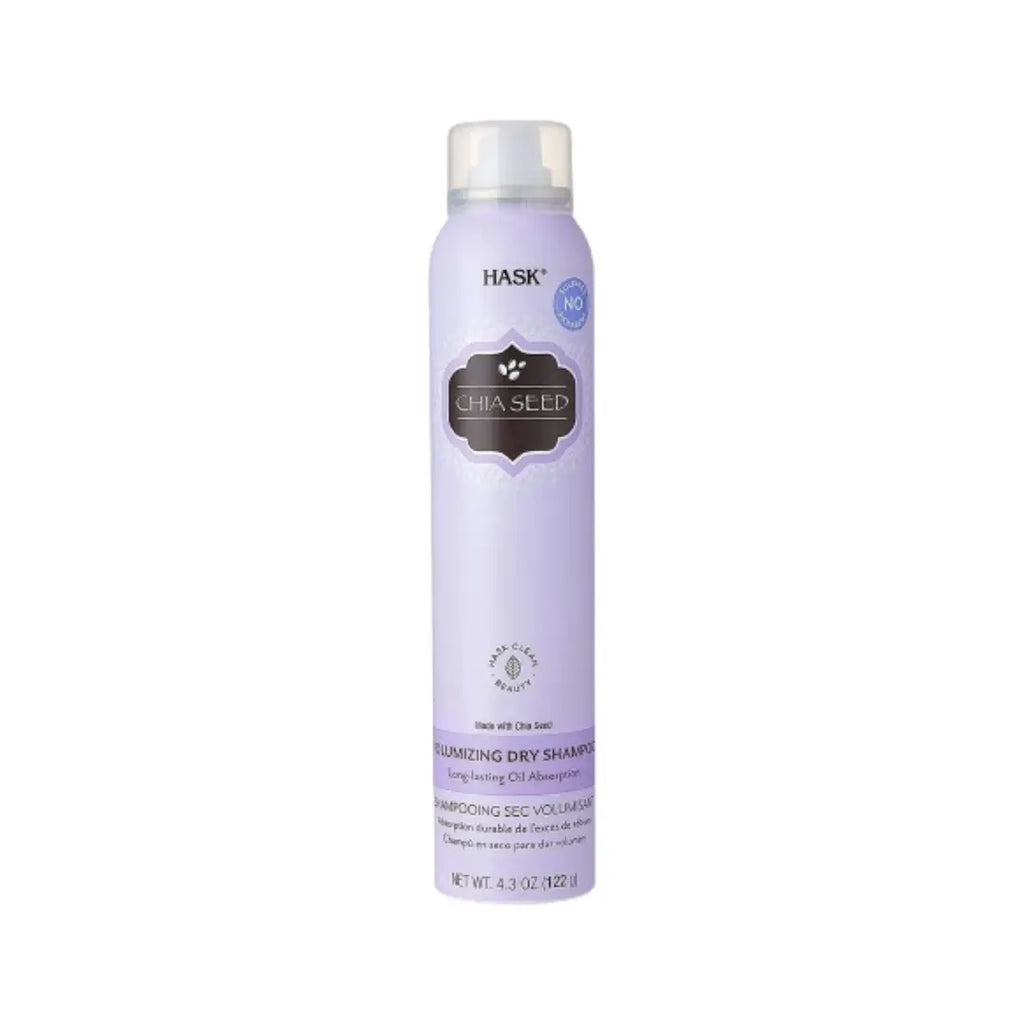 HASK Chia Seed Volumizing Dry Shampoo 122g – Lightweight Oil Absorbing Hair Refresh Spray