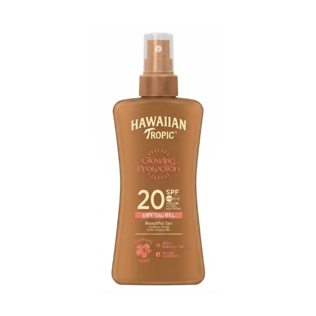 Hawaiian Tropic Glowing Protection Dry Oil Gel SPF20 200ml