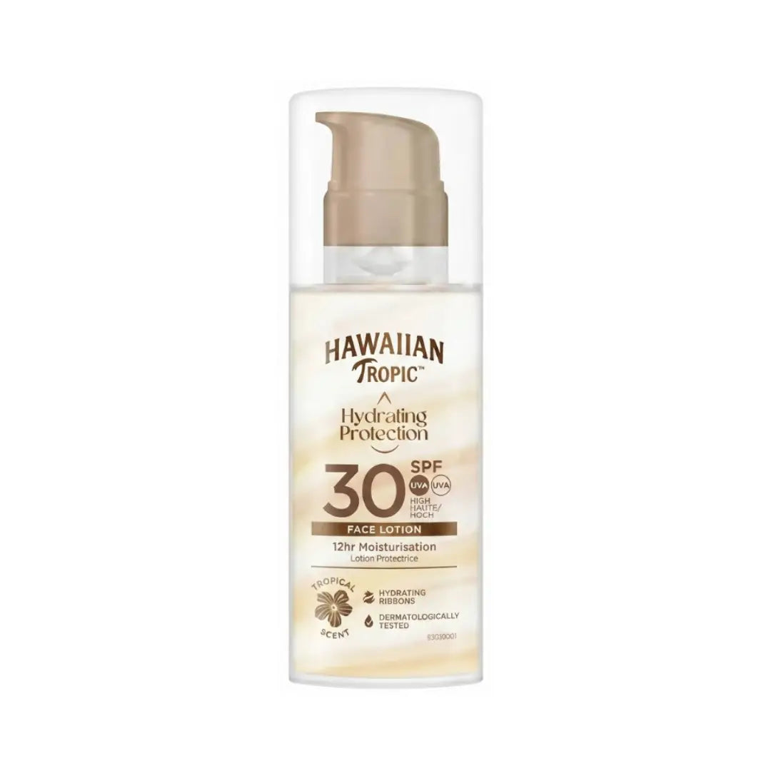 Hawaiian Tropic Hydrating Protection Face Lotion SPF30 50ml