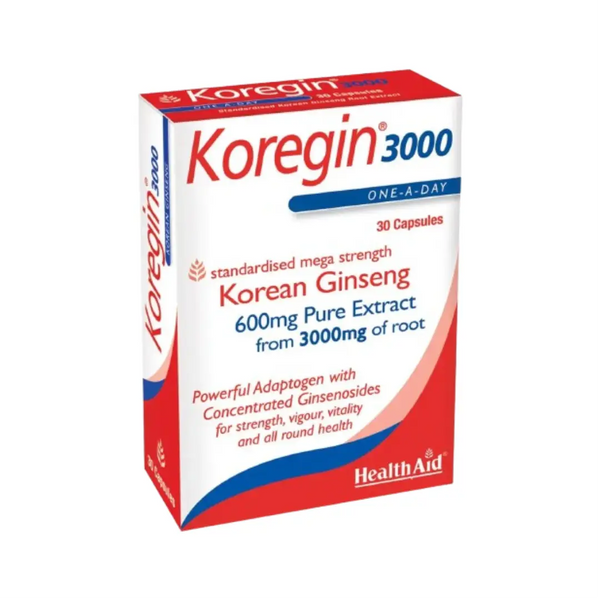 HealthAid  Koregin 3000mg Korean Ginseng Capsule 30s