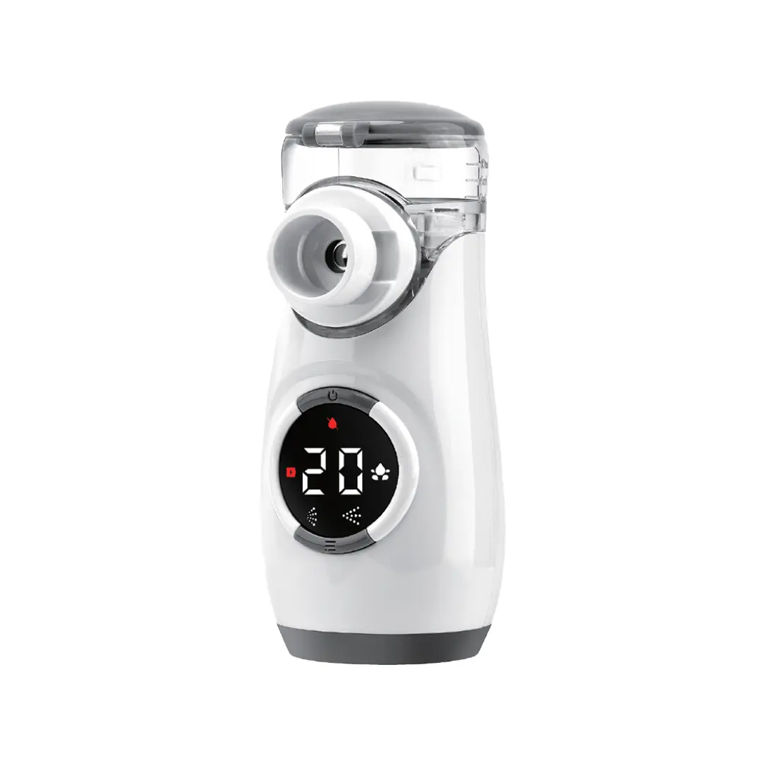 HealthOn Mesh Nebulizer  portable ultrasonic nebulizer for respiratory therapy and easy breathing