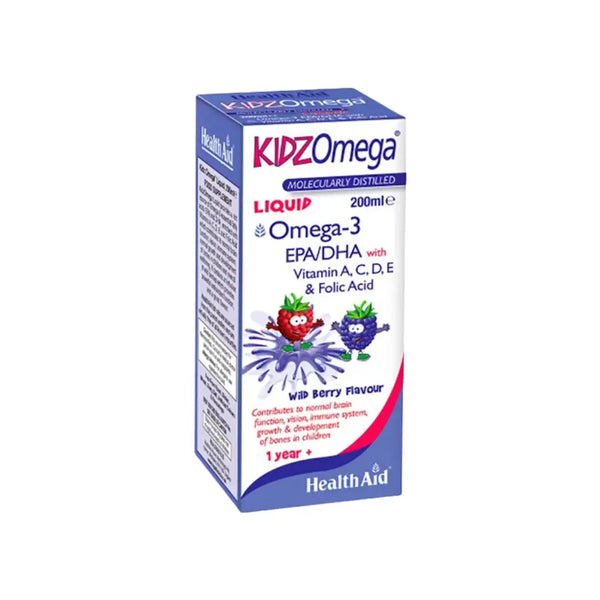 Healthaid KidzOmega Wild Berry Flavour Liquid 200ml