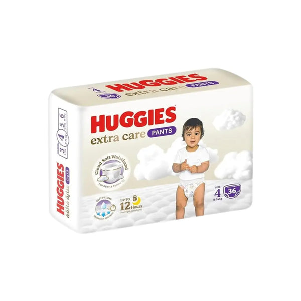 Huggies Extra Care Pants Size 4 (9–14kg) 36s
