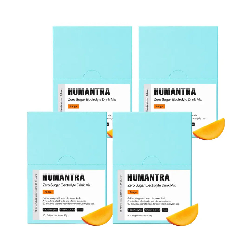 Humantra Hydration Packets Mango Flavor Sachet 20s Pack of 4