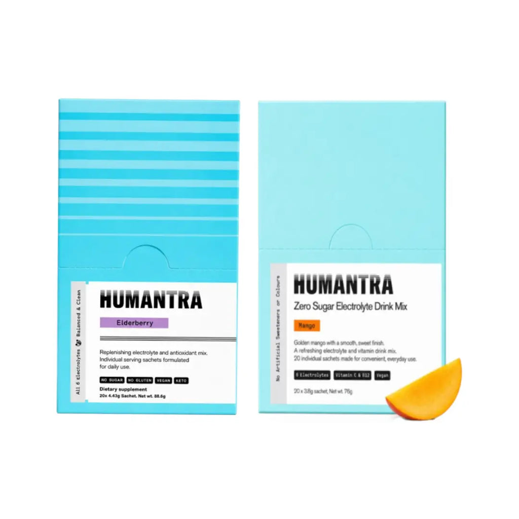 Humantra Hydration Packets Sachet 20s Pack of 2 - Mango & Elderberry