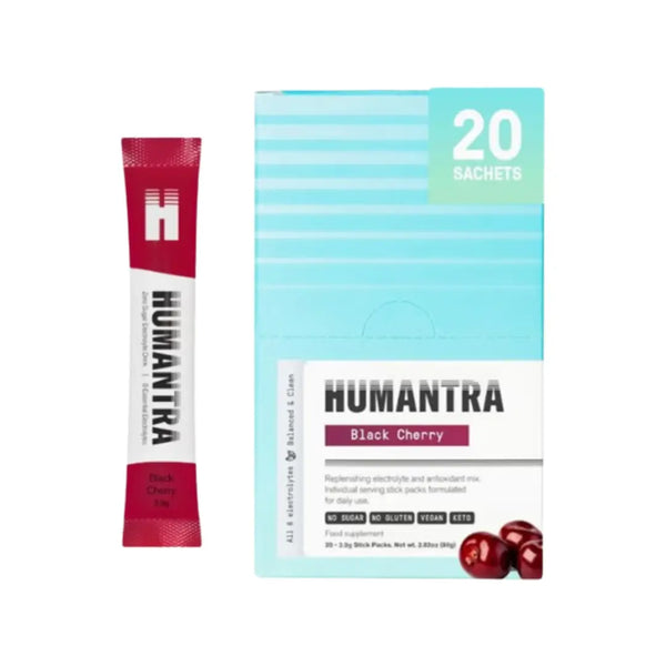 Humantra Hydration Packets Black Cherry Flavor Sachet 20s