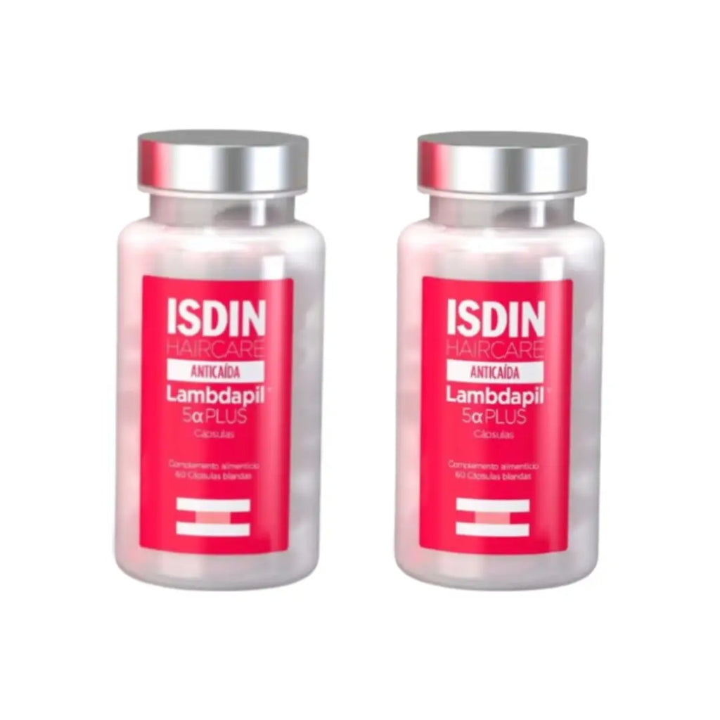 ISDIN Haircare Lambdapil 5 Alfa Plus Capsules 60s | Hair Growth & Hair Loss Support Supplement