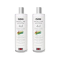 ISDIN Micellar Solution 400ml 1+1 Promo – Gentle Makeup Remover & Facial Cleanser for All Skin Types